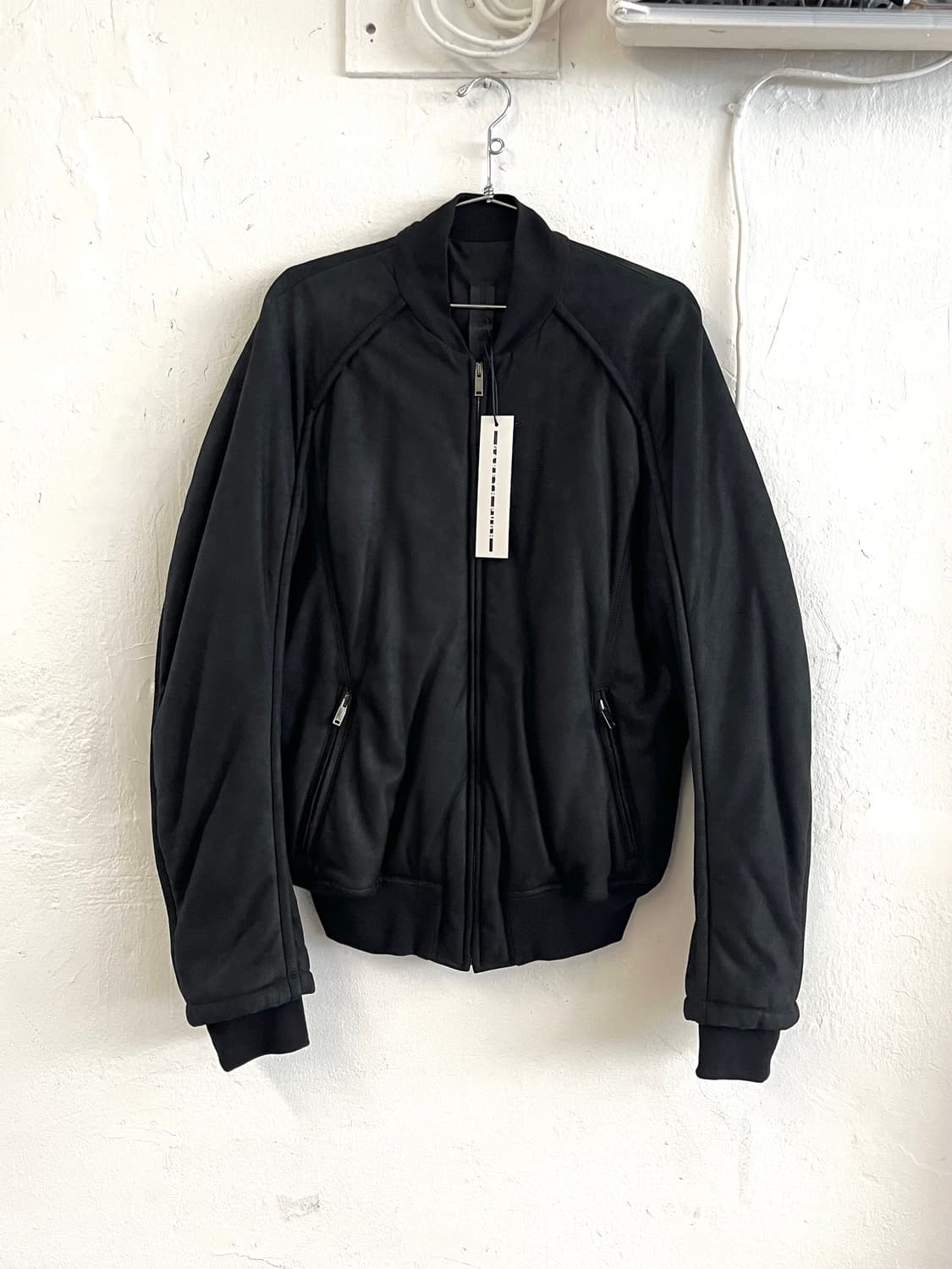 Gareth pugh 가레스퓨 파이핑 램스킨 레더 봄버 자켓 상품이미지1