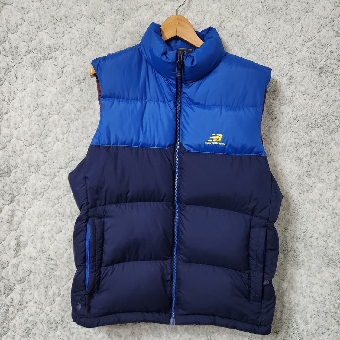 H498 [105] 뉴발란스 거위털 패딩 조끼
 상품이미지1