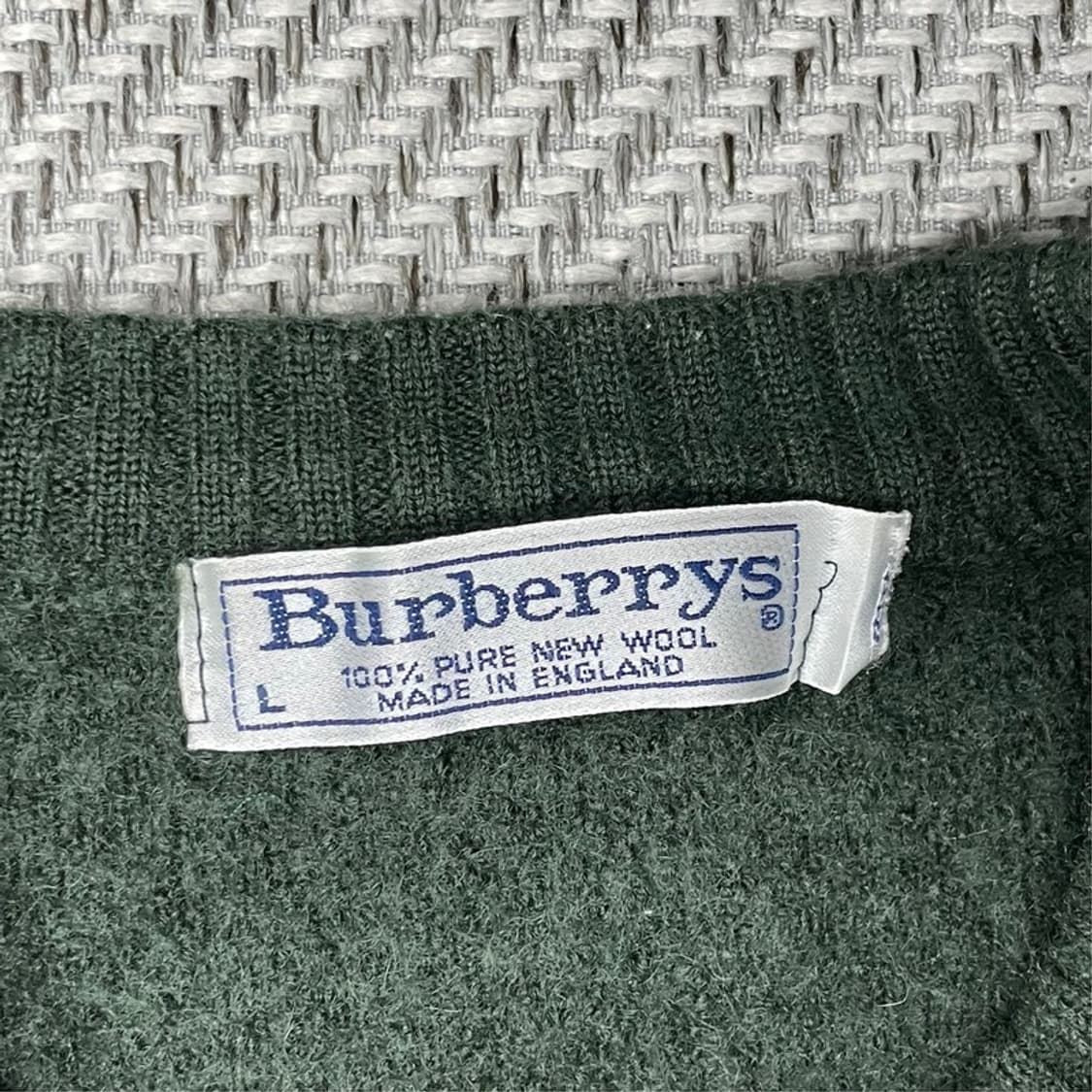 버버리 코만도 울 니트 v0466 상품이미지8