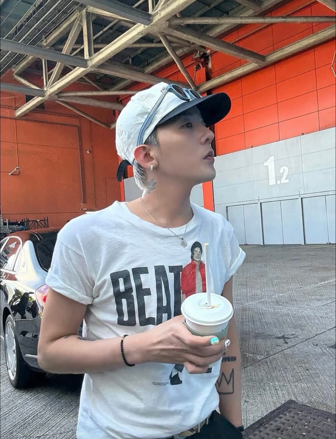 빈티지 84s Michael Jackson BEAT IT 티셔츠 상품이미지1