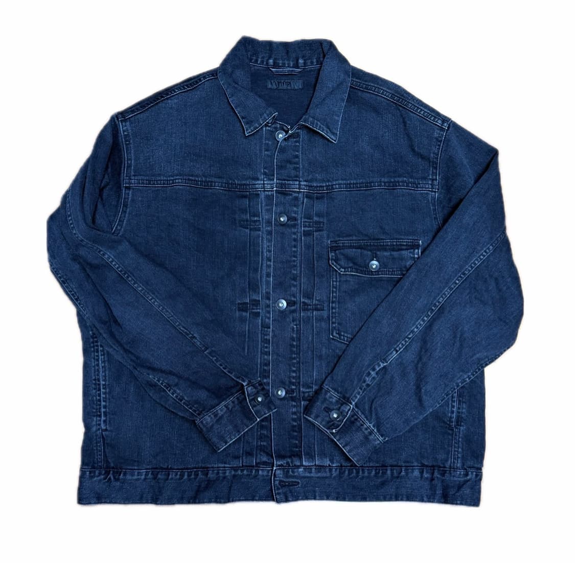 유니클로 1세대 데님자켓 블랙 지쟌 상품이미지6