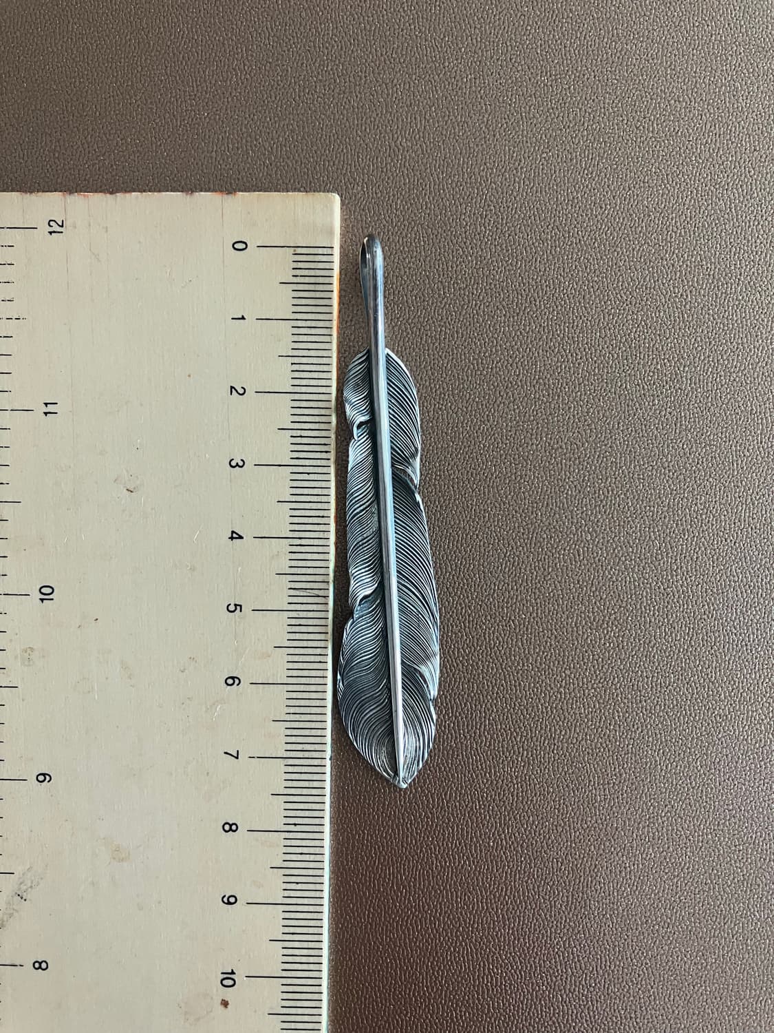 네이티브 아메리칸 실버 깃털 페더 펜던트 상품이미지3