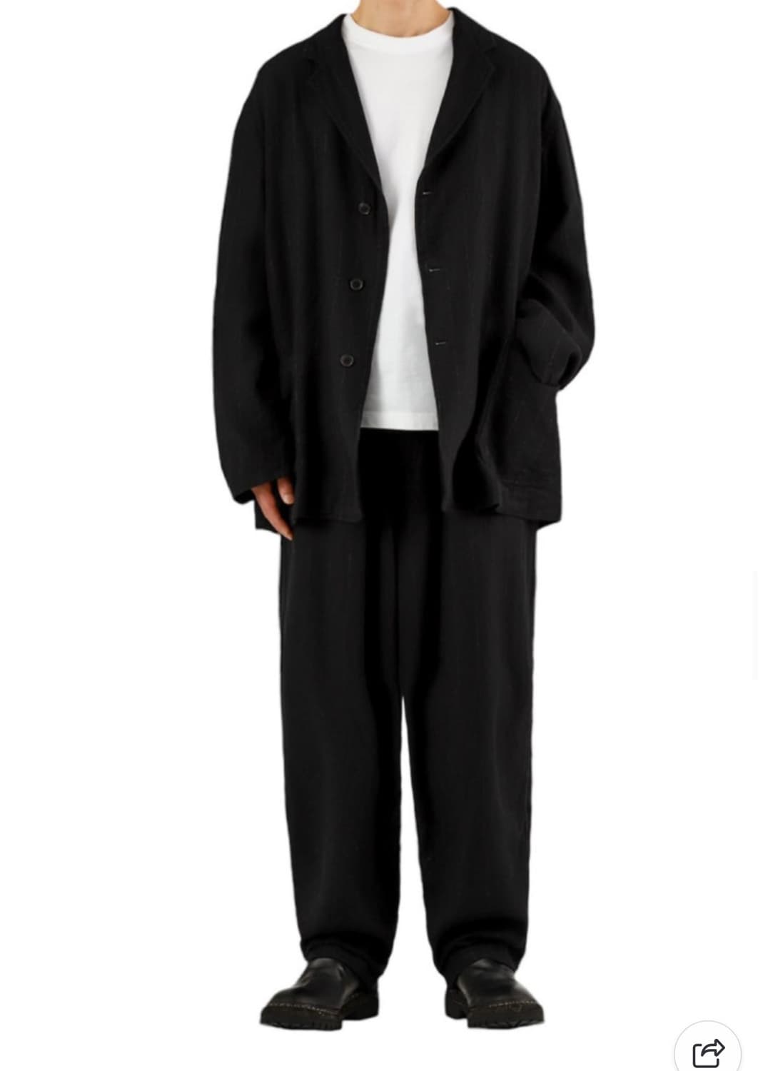 Comoli 24AW Stripe Tapered 바지 A03-03010 상품이미지7