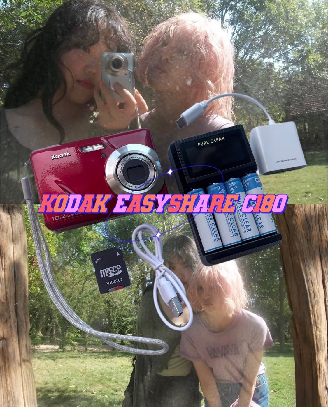 [미품✨/풀세트/김보라디카] 코닥 이지쉐어 C180 (작례O) 상품이미지1