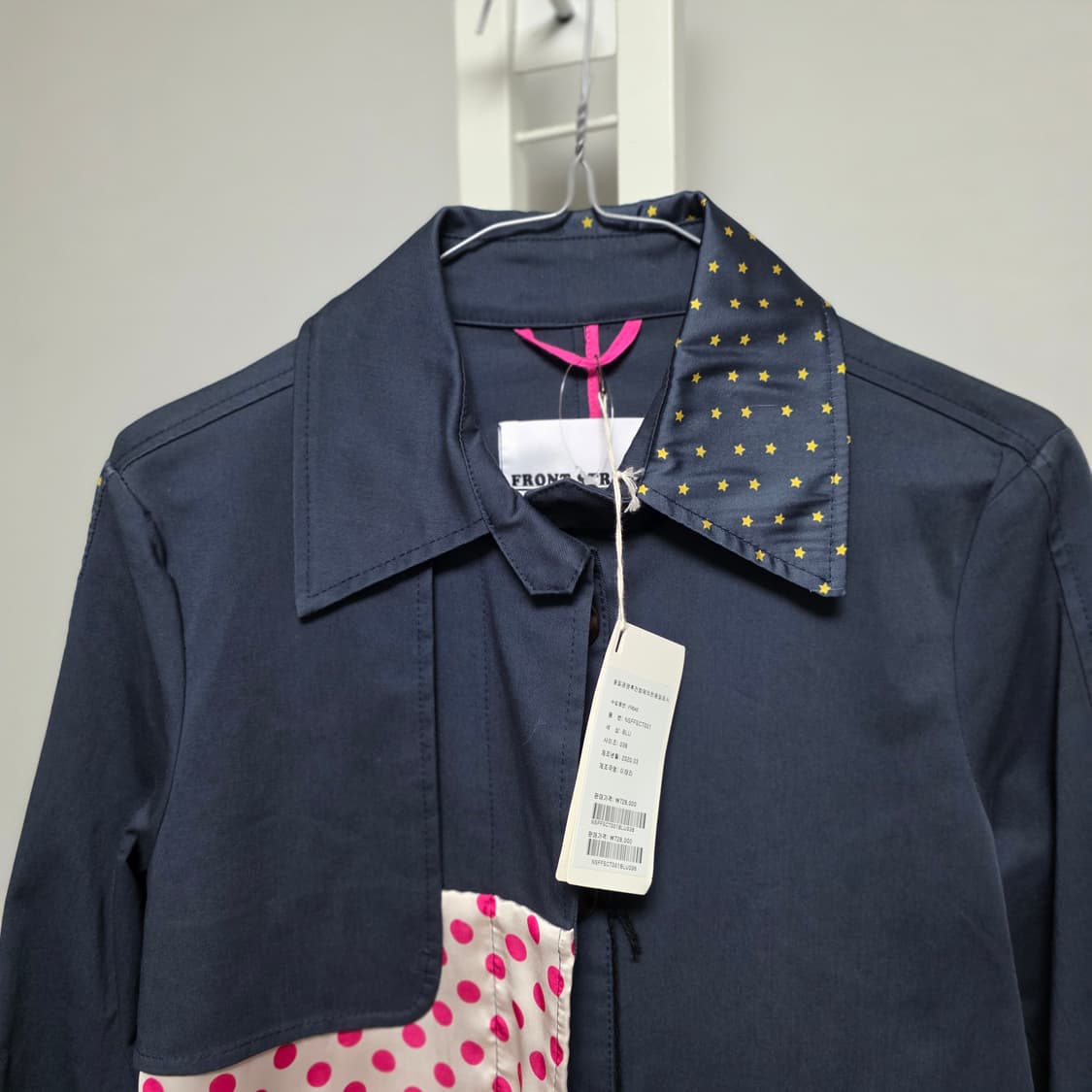 FRONT STREET 네이비 코트 38사이즈 상품이미지2
