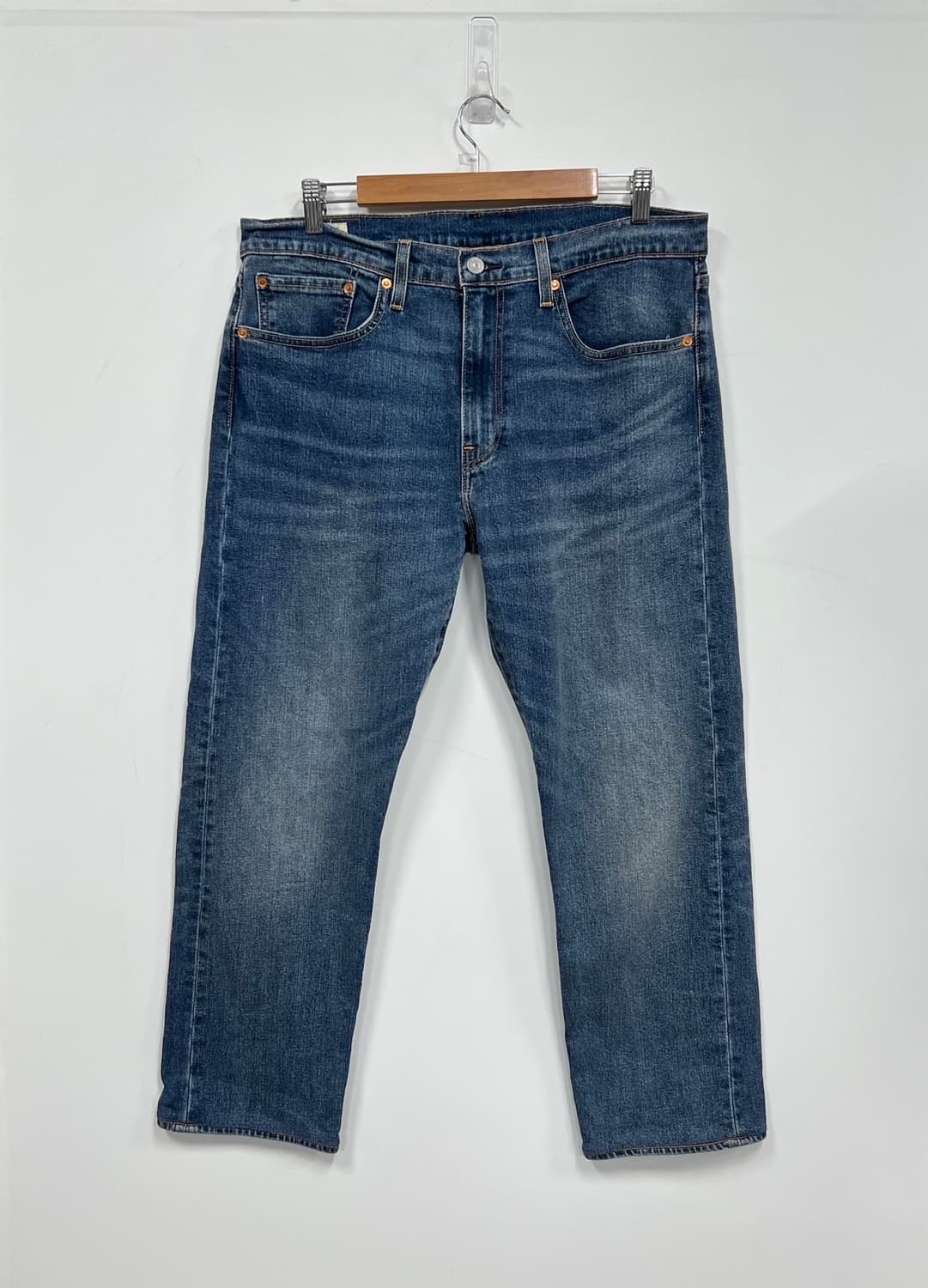 리바이스 502 프리미엄 레귤러 테이퍼드 핏 데님 팬츠 상품이미지7