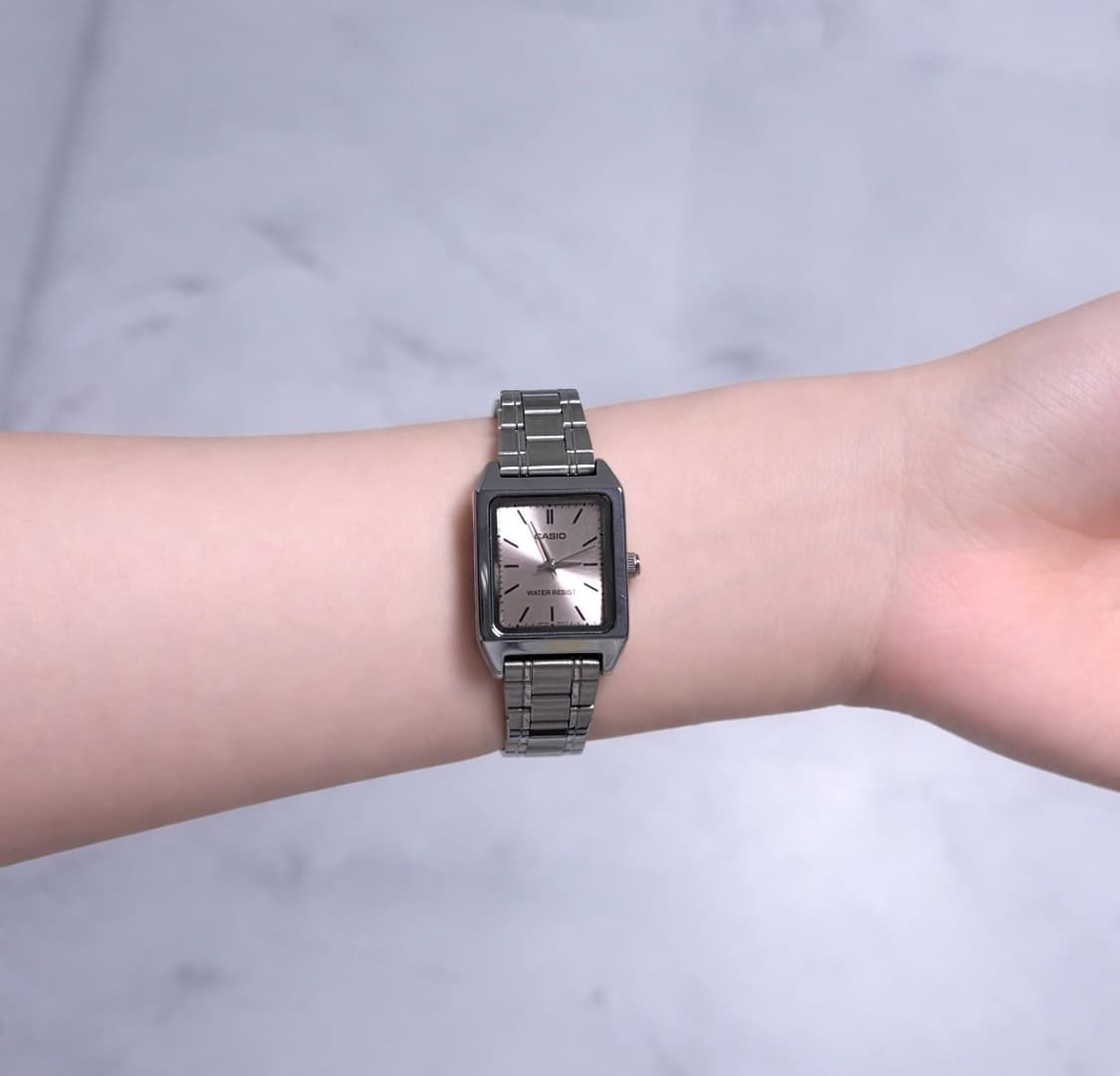 카시오 시계 LTP-V007D-4E 핑크  상품이미지1