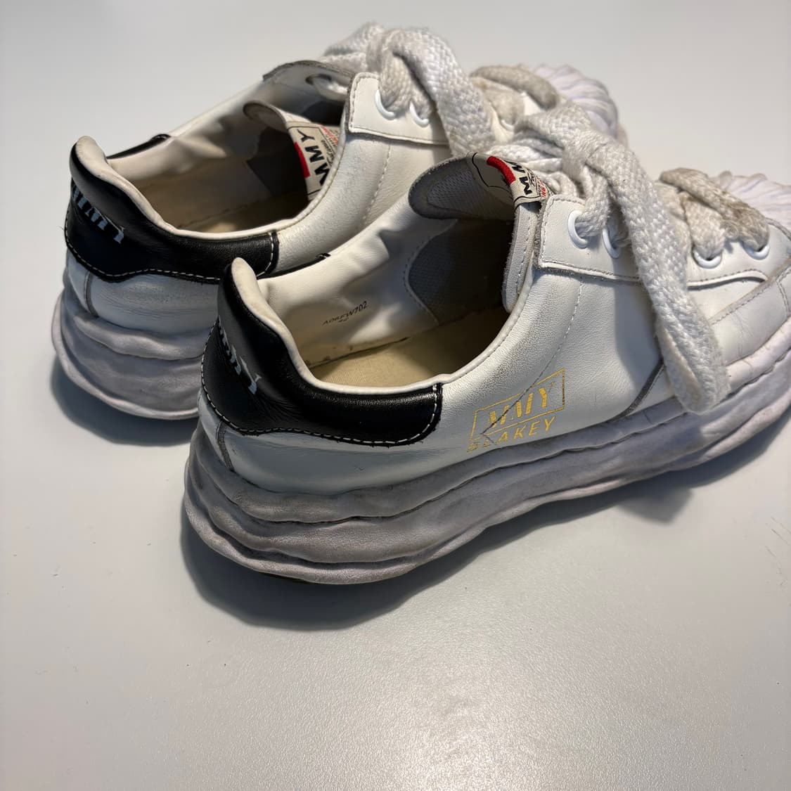 미하라 야스히로 블레이키 레더 화이트 42 상품이미지4