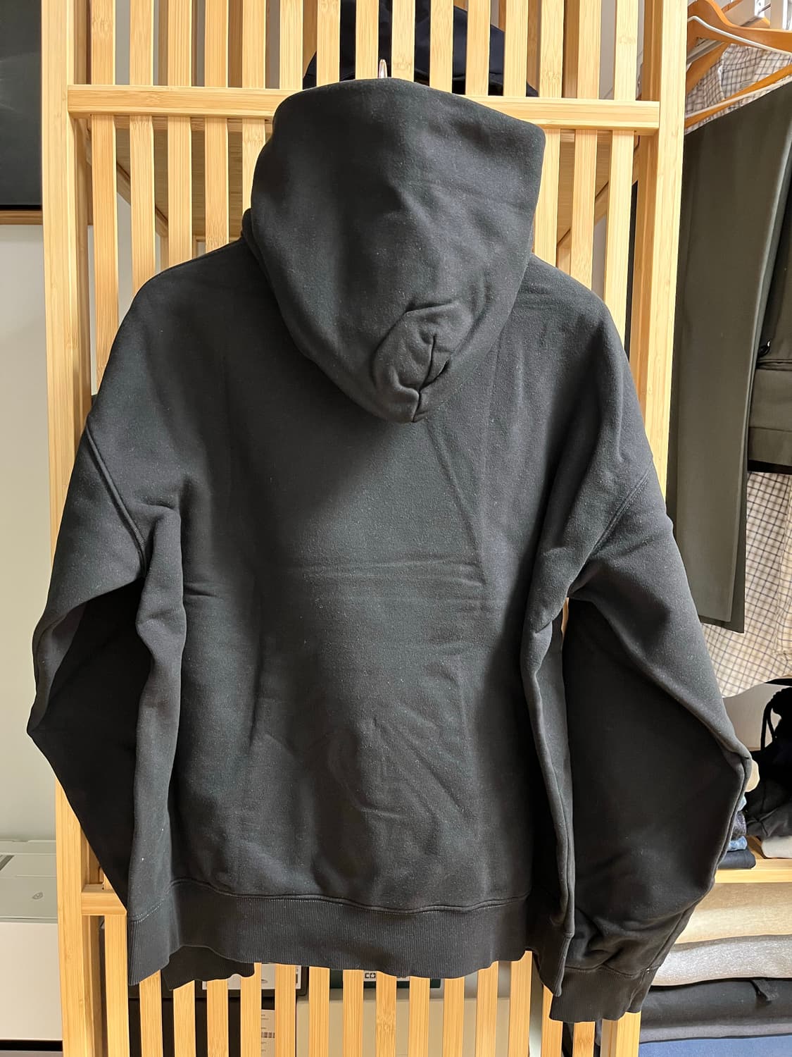 블라인드파일즈 raw 후디 블랙 상품이미지2