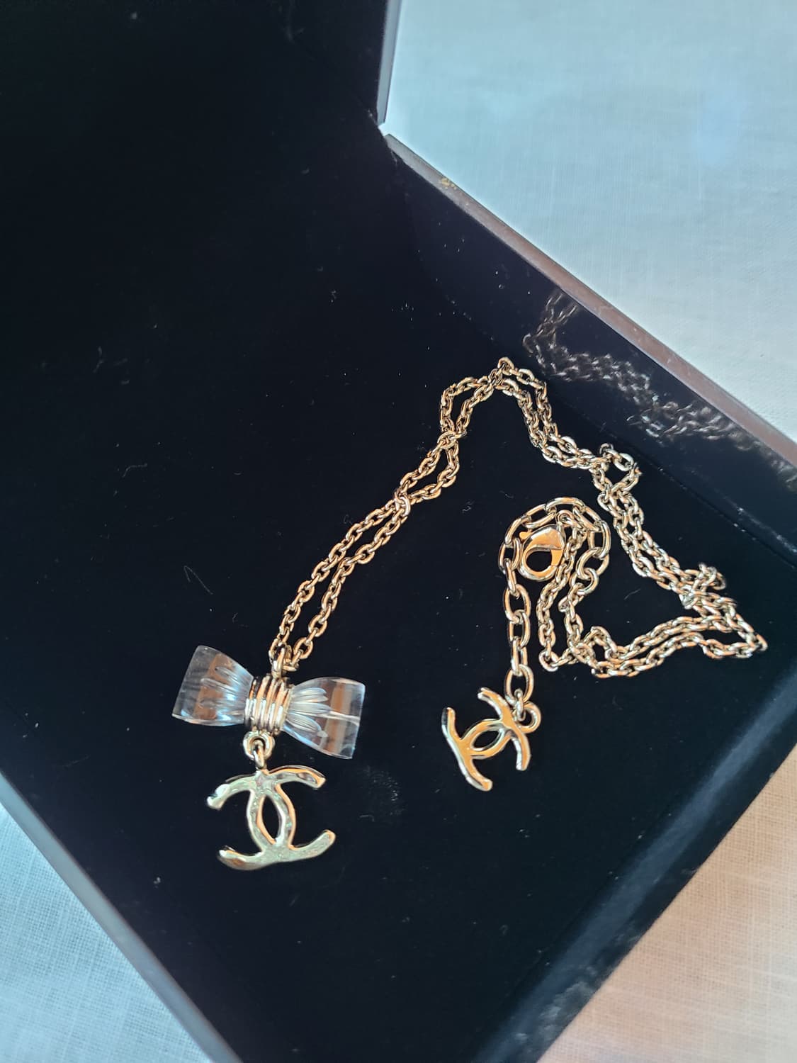 샤넬 업사이클링 리본목걸이 상품이미지6