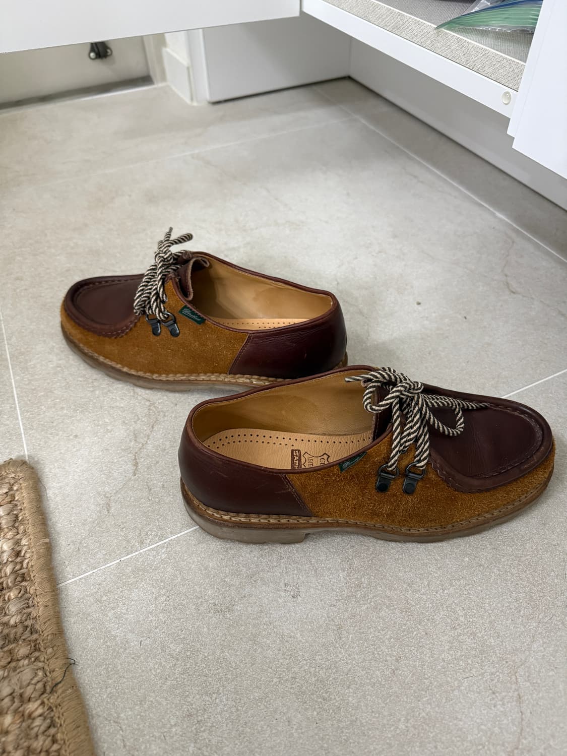 파라부트 미카엘 eu 41.5 엔지니어드 가먼츠 콜라보 위스키 색상 팝니 상품이미지2