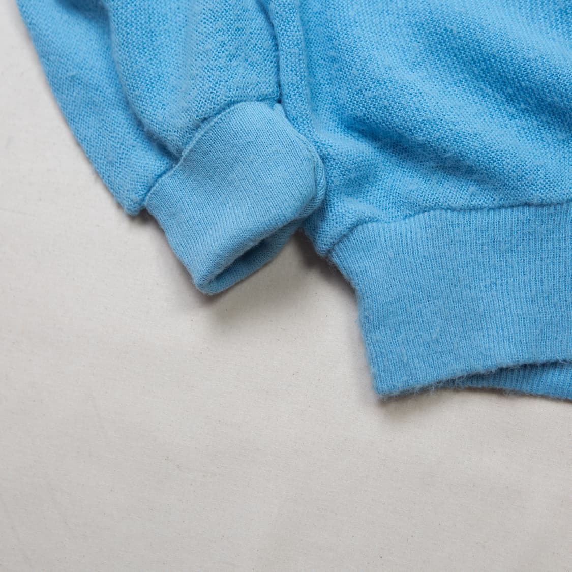 80s IZOD 라코스테 아크릴 가디건 스카이블루 상품이미지5