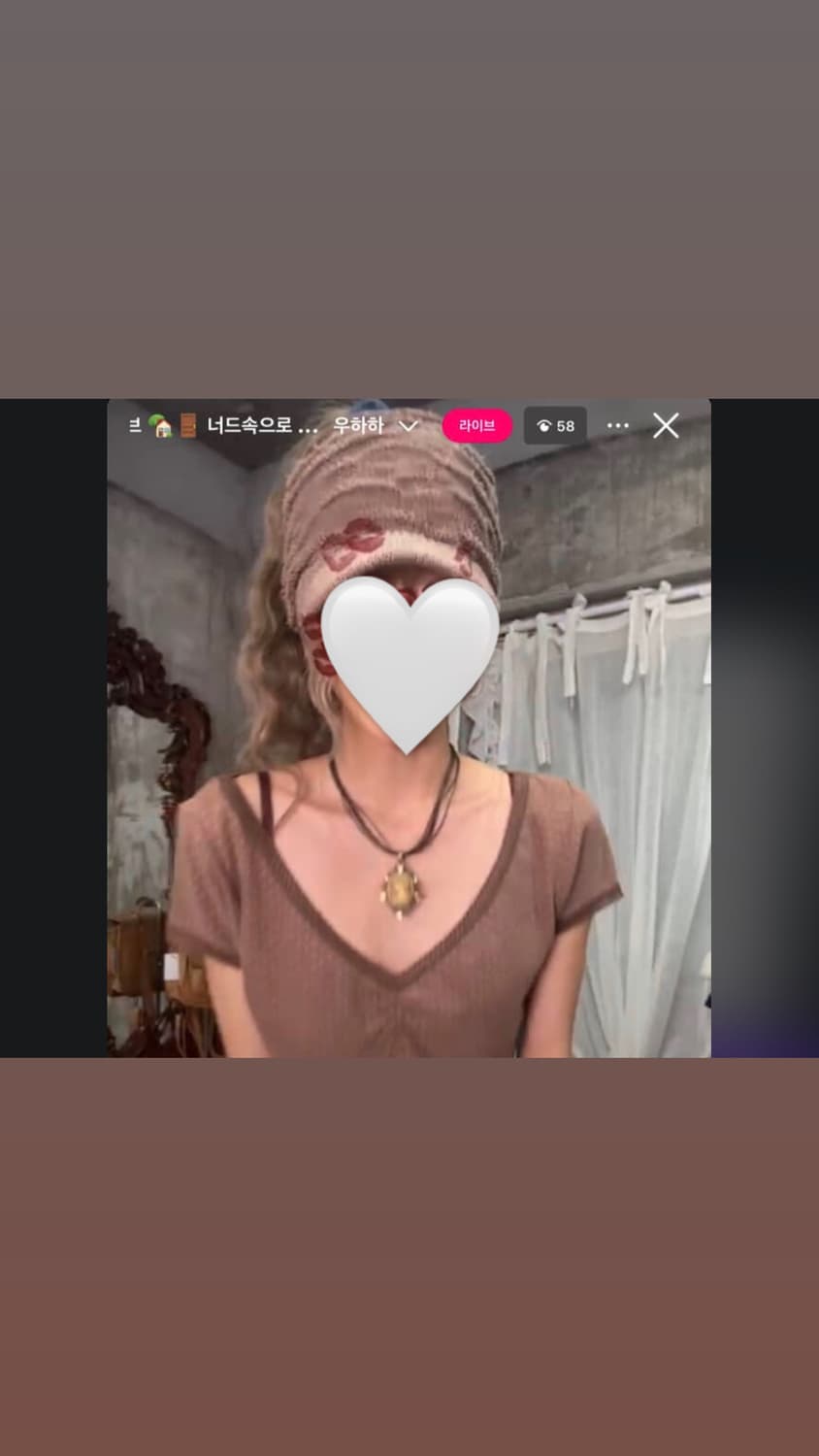 샵502 빈티지 대장 니트 모자 상품이미지2