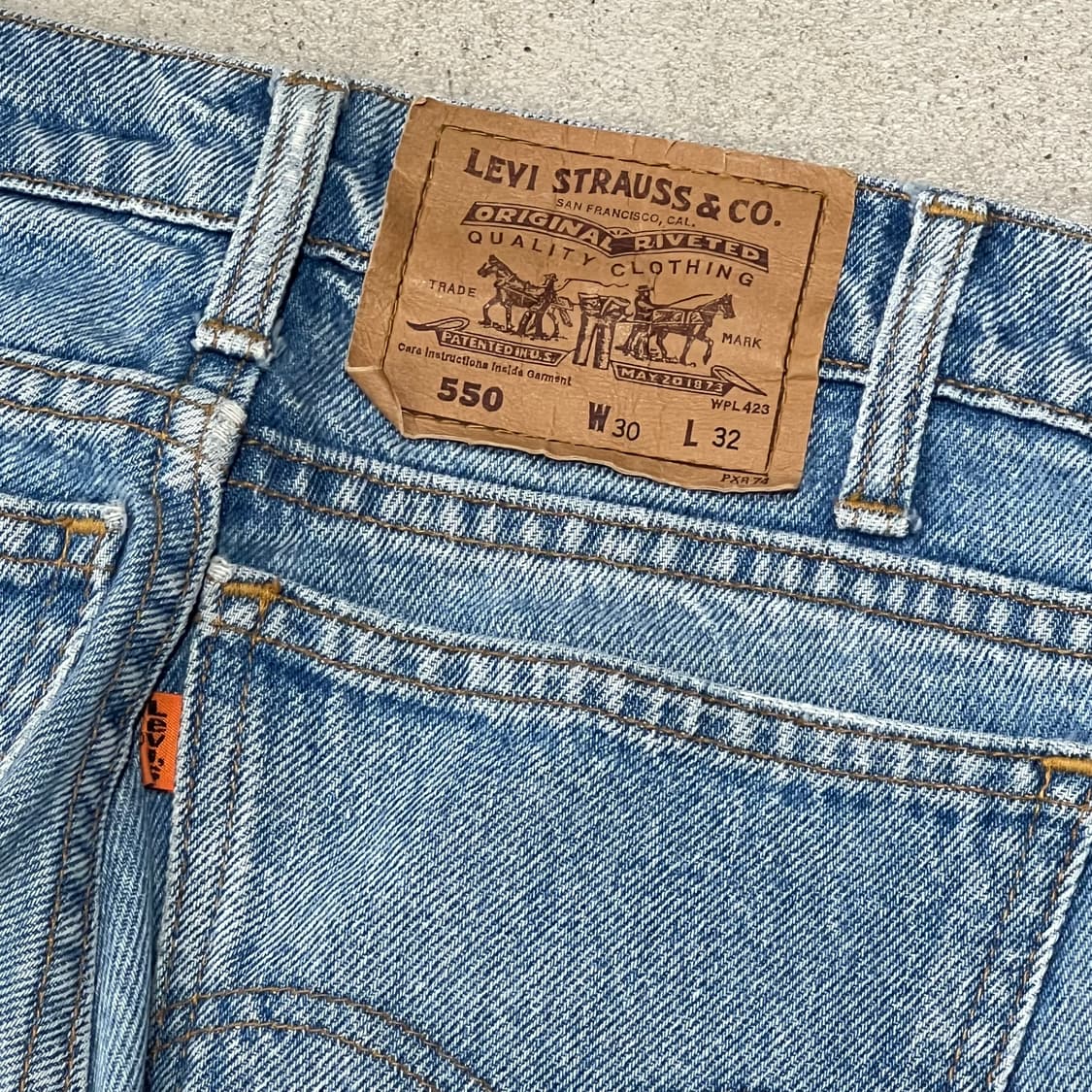 리바이스 550 오렌지탭 데님팬츠 s10125 상품이미지6