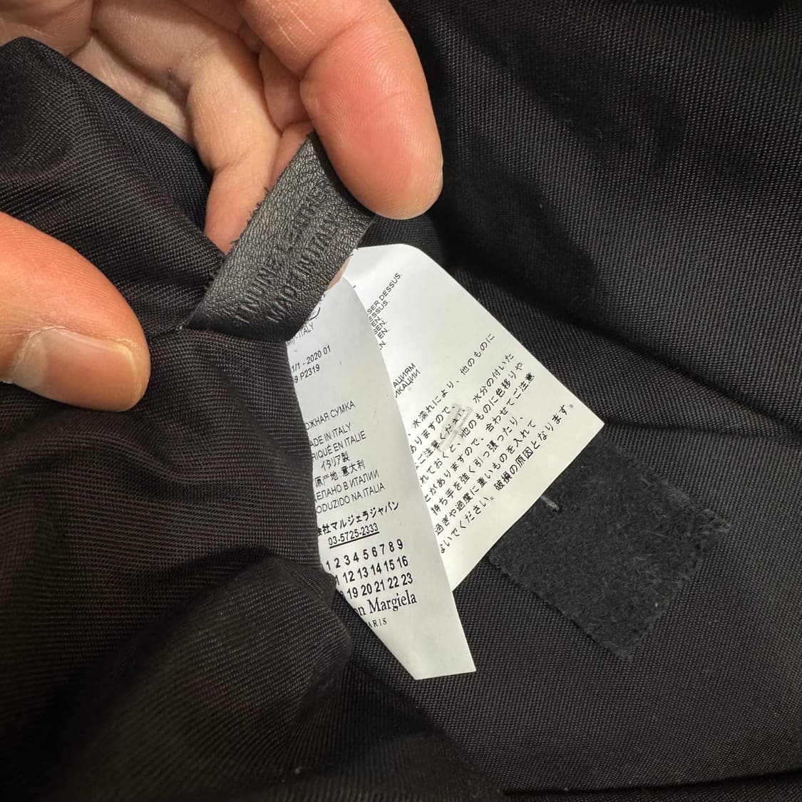 OS) 메종 마르지엘라 레더 세일러 쇼퍼백 토트백 라지 상품이미지5