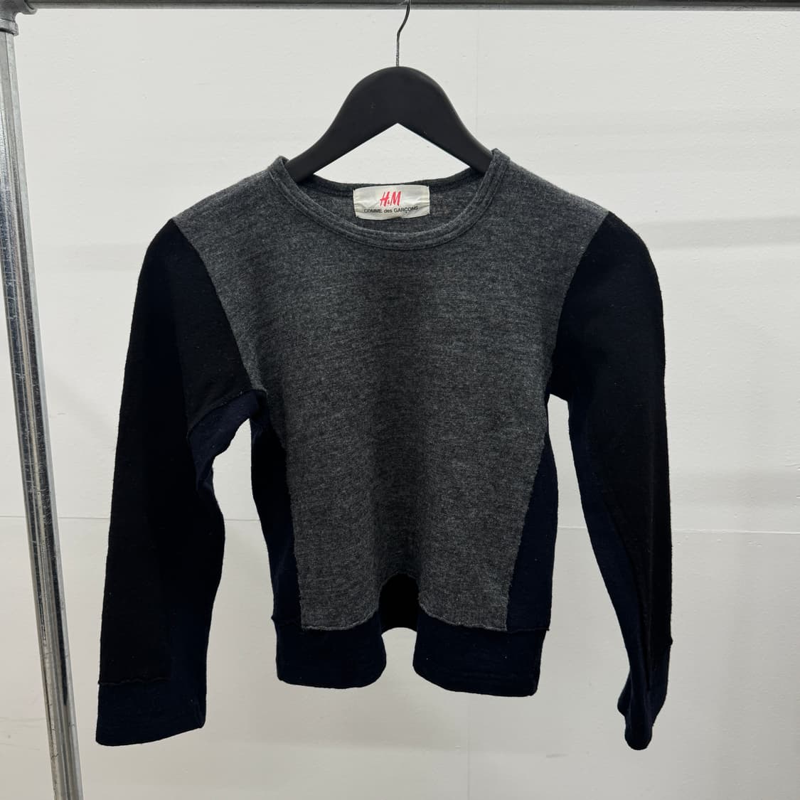 Comme de garcons h&m crop wool knit 상품이미지1