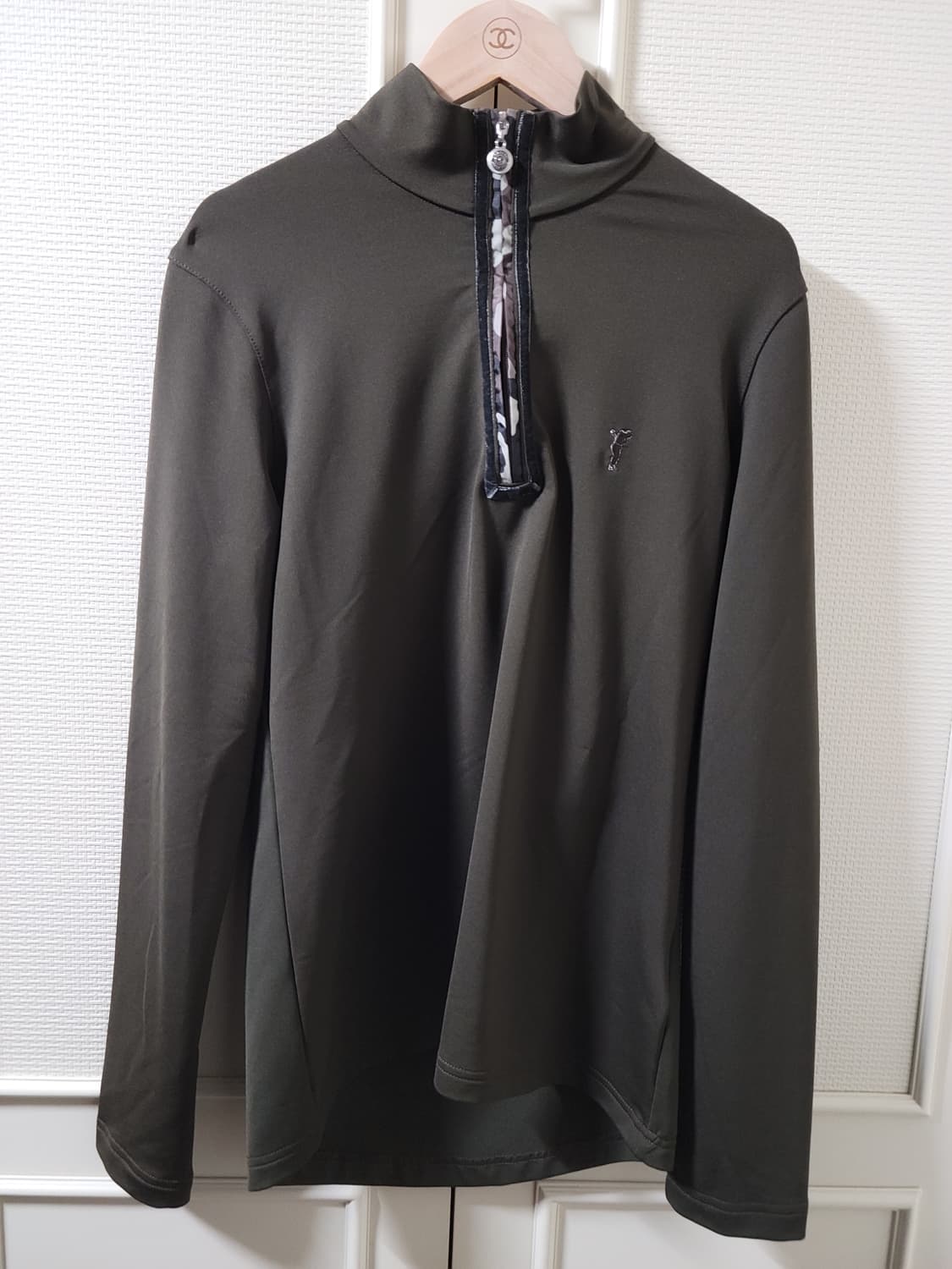 Golfino 골피노 여성 골프웨어 골프복 1/2 집업 티셔츠 M 사이즈 상품이미지1