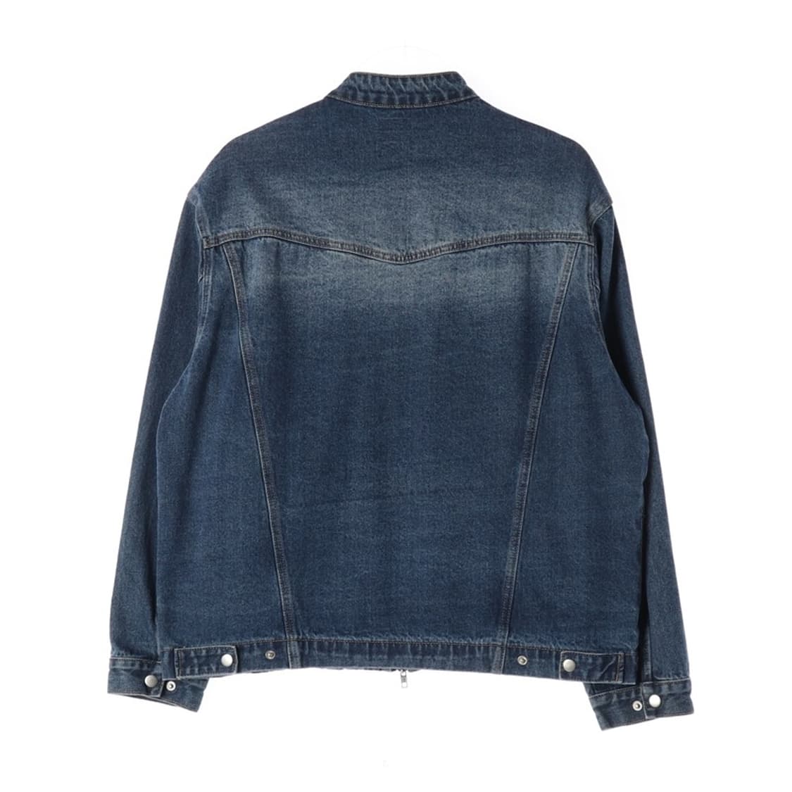 앨빈클로 DE LUXE 절개 디테일 하이넥 데님 자켓 XL 상품이미지2