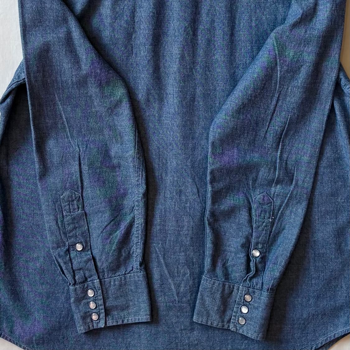 [102-105] DENIM & SUPPLY 샴브레이 데님 웨스턴 셔츠 상품이미지10