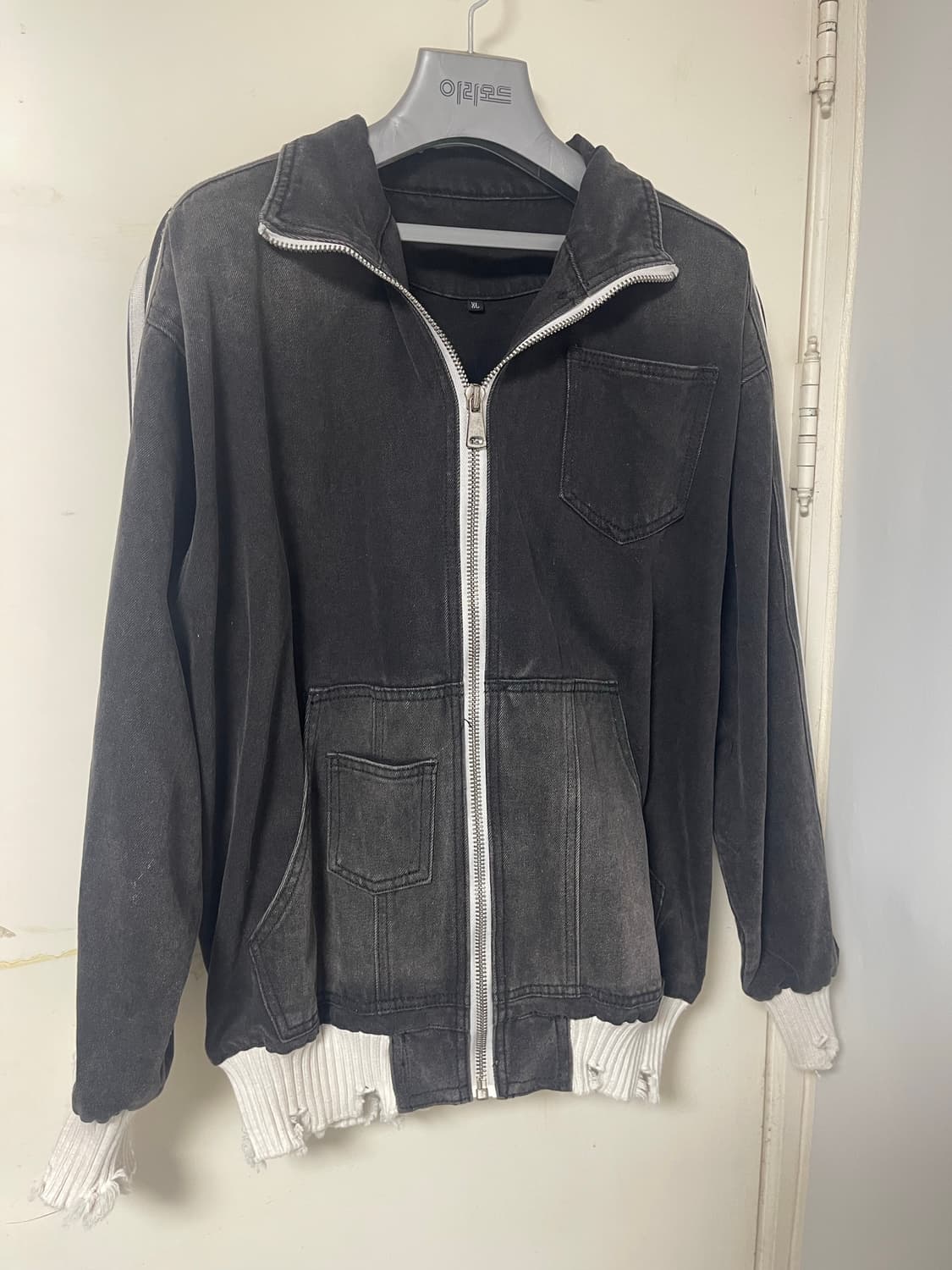 빈티지 워싱 데님 자켓 상품이미지2