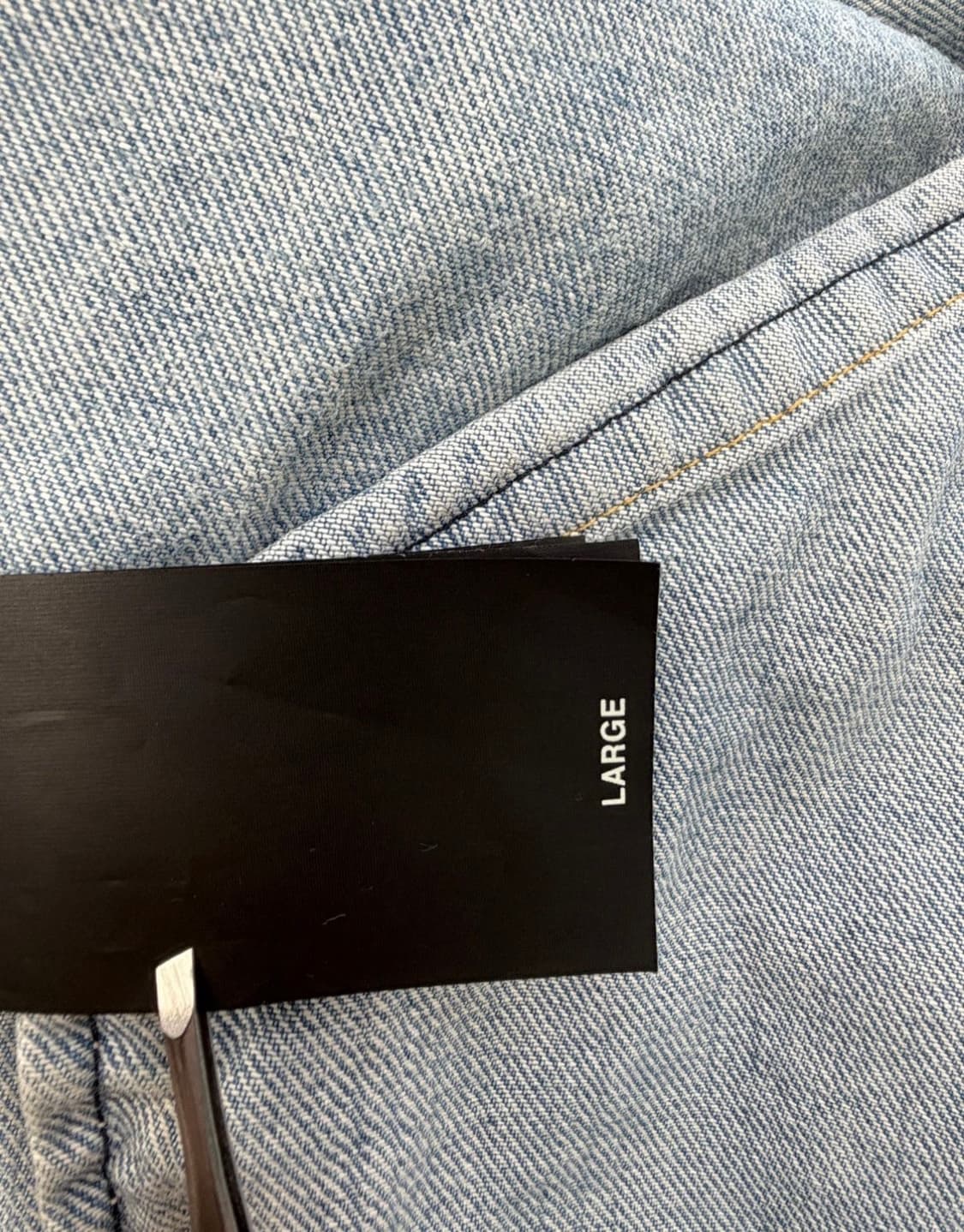 피어오브갓 이터널 크롭 데님 자켓 점퍼  8th 7th 트러커 fog 상품이미지10