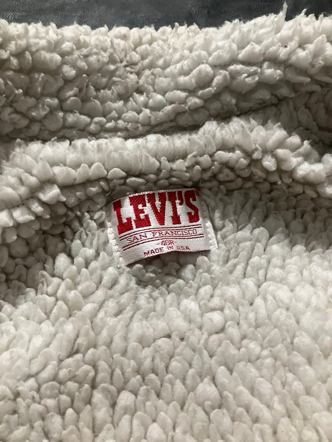 🇺🇸 90s USA 빈티지 리바이스 쉐르파 셰르파 자켓 빅사이즈 상품이미지6