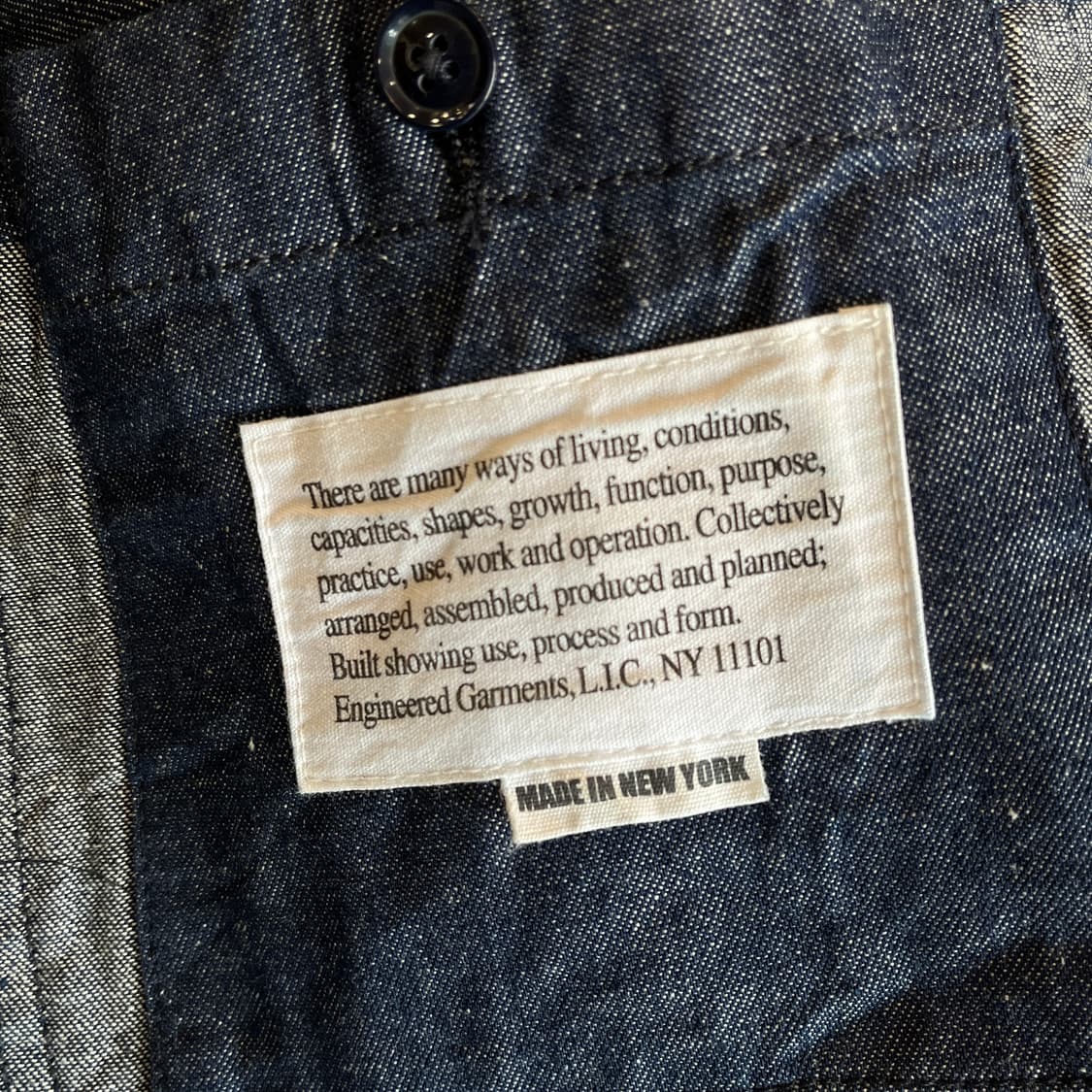 Engineered Garments Denim Bedford ( L ) 상품이미지7