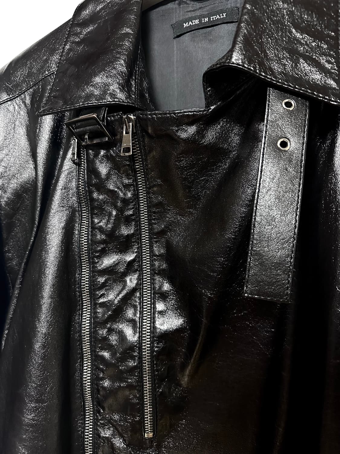 Tom Ford 02FW Cafe Racer 레더 라이더 자켓 상품이미지4