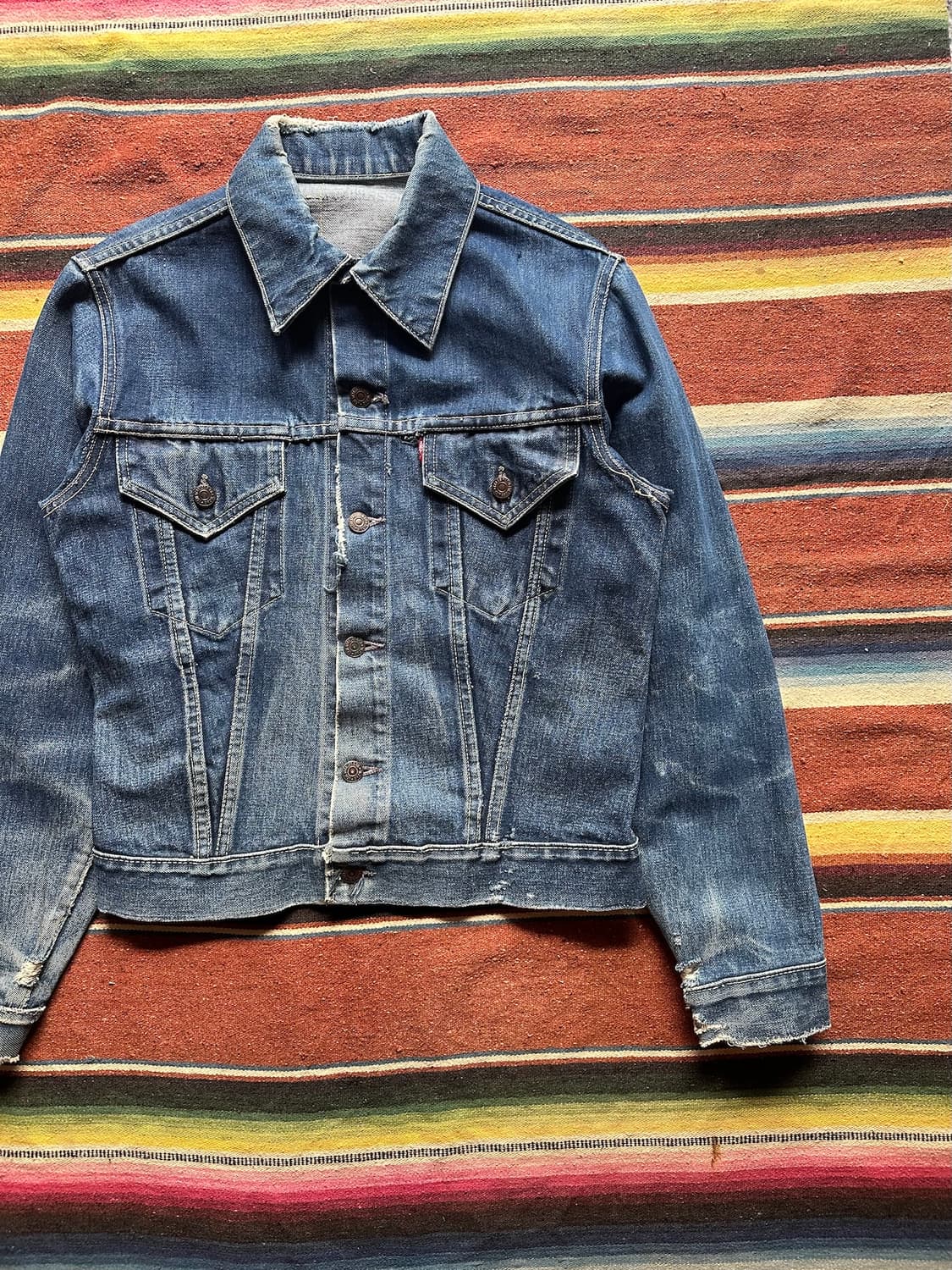60s USA Levis 557xx 3rd Denim Jacket 상품이미지2