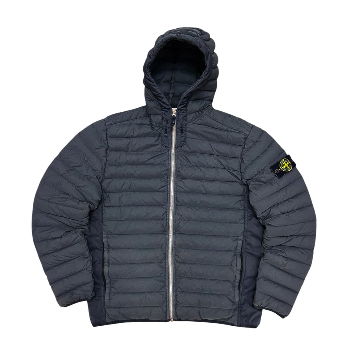 스톤아일랜드 20FW 룸우븐 후드 경량패딩(L) 상품이미지1