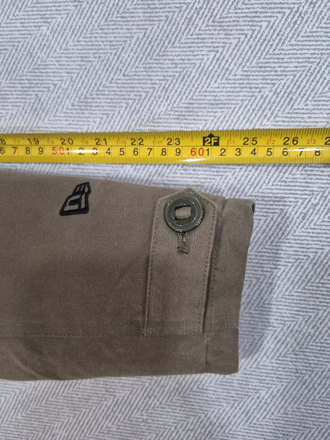 뉴에라 구스다운 롱패딩 파카 점퍼 카키색 남성 95~100사이즈 상품이미지9