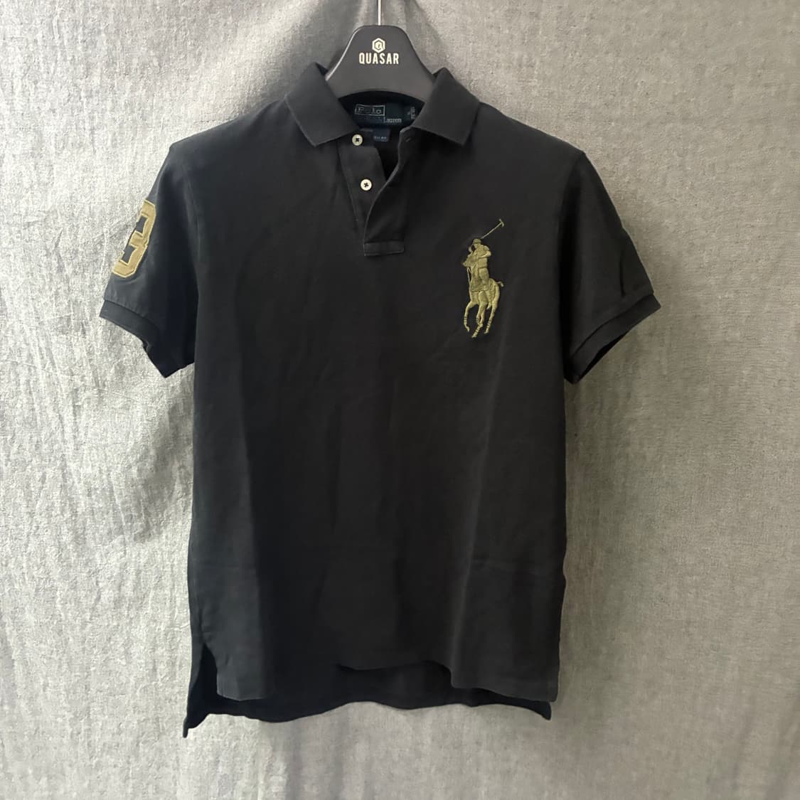 폴로 블랙/올리브 빅포니 반팔 상품이미지5