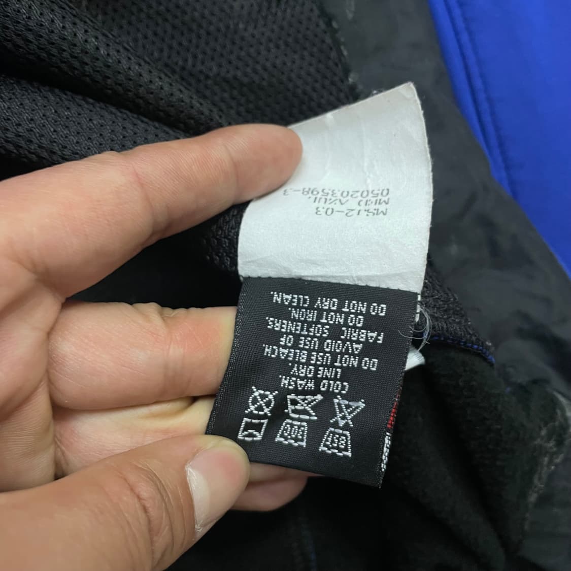 아크테릭스 00s 감마MX 집업 자켓 블루 상품이미지7