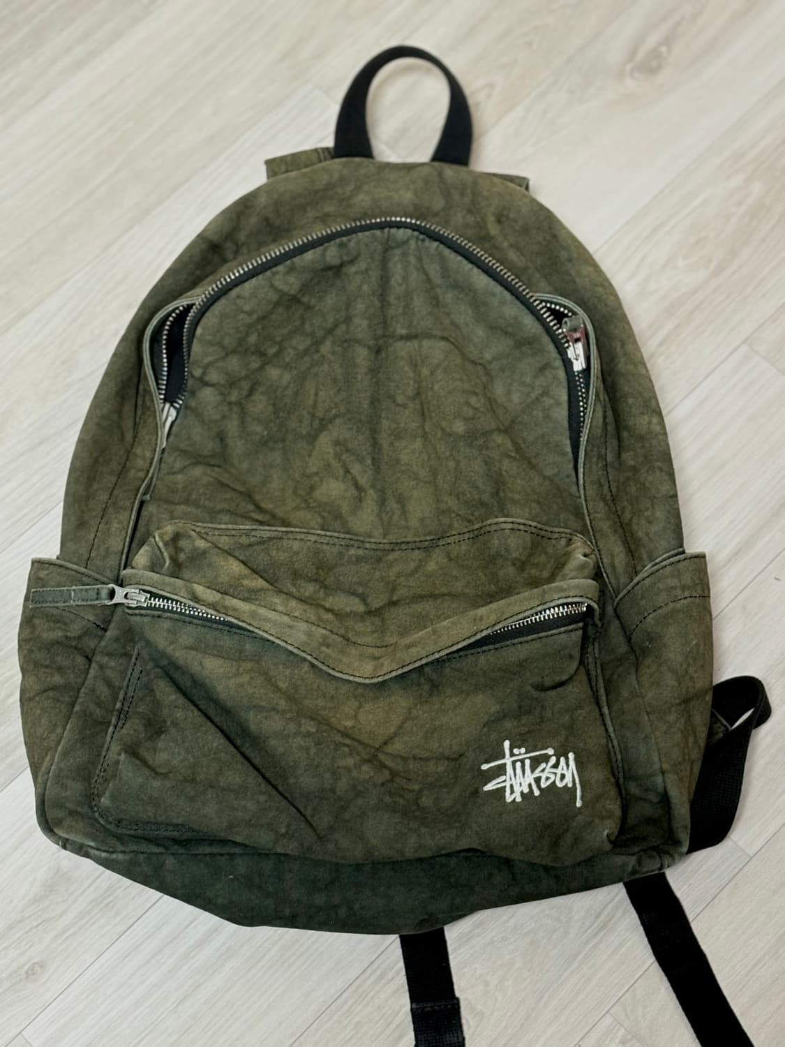 스투시 stussy 캔버스 워시드 백팩 상품이미지1