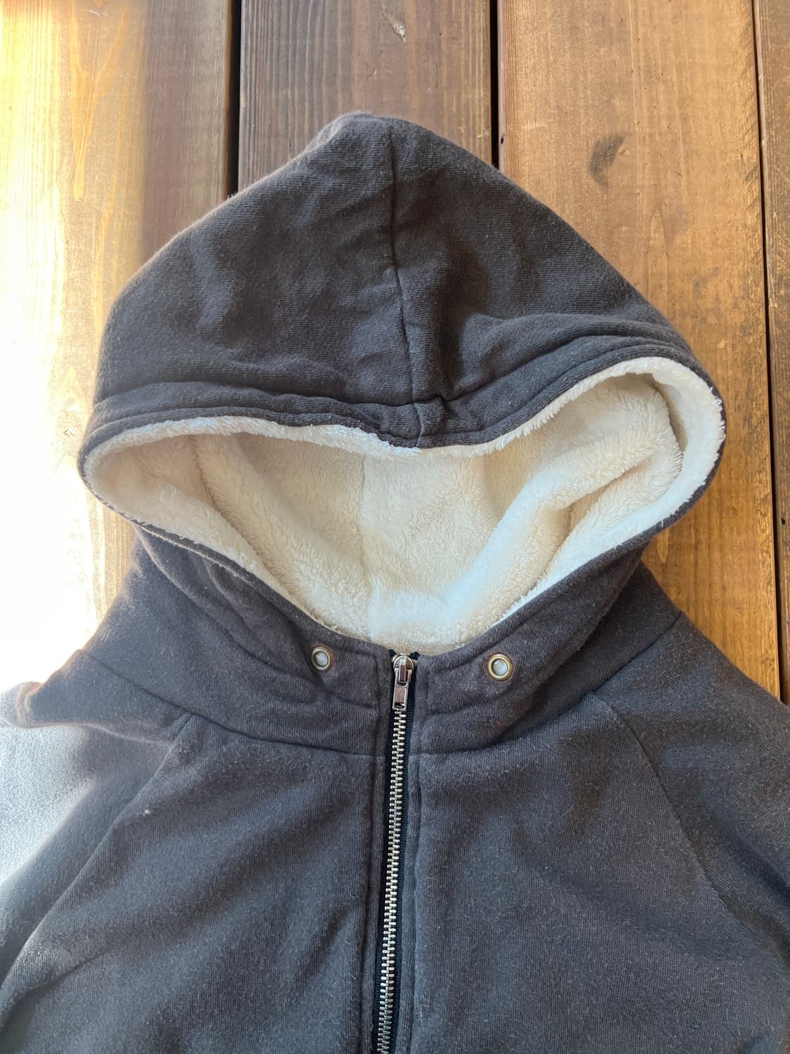 초코 베어 스타 플리스 후드집업 상품이미지8