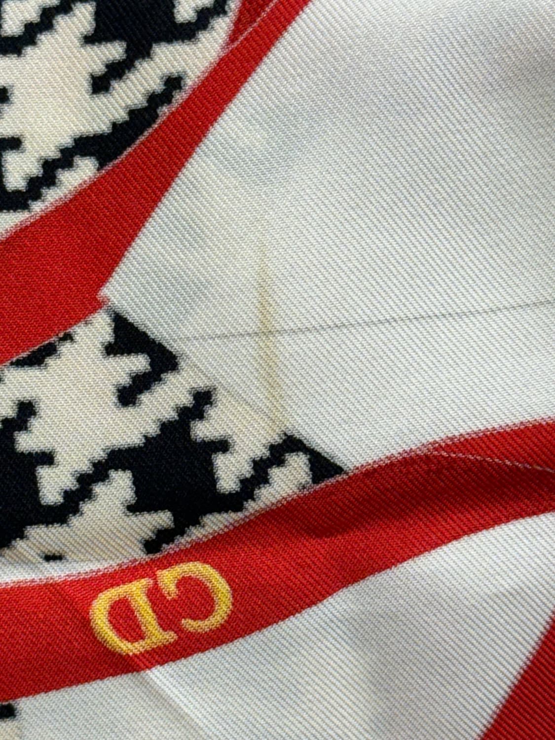 정품) 크리스찬디올 실크 스카프 상품이미지8