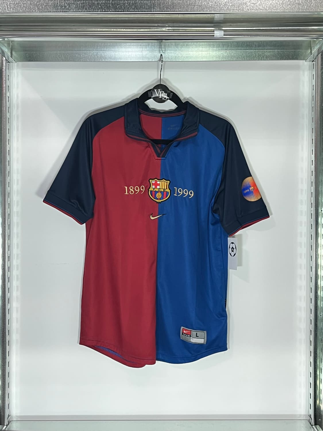 나이키 99-00 FC 바르셀로나 100주년 홈 히바우두 상품이미지1