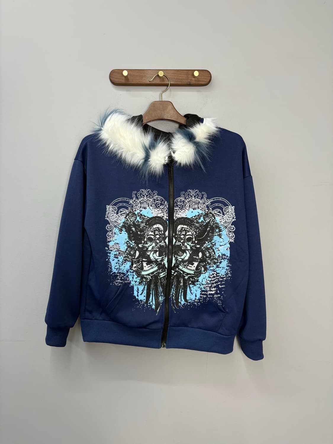 빈티지 레트로 y2k 하라주쿠 후드집업 A2956 상품이미지2