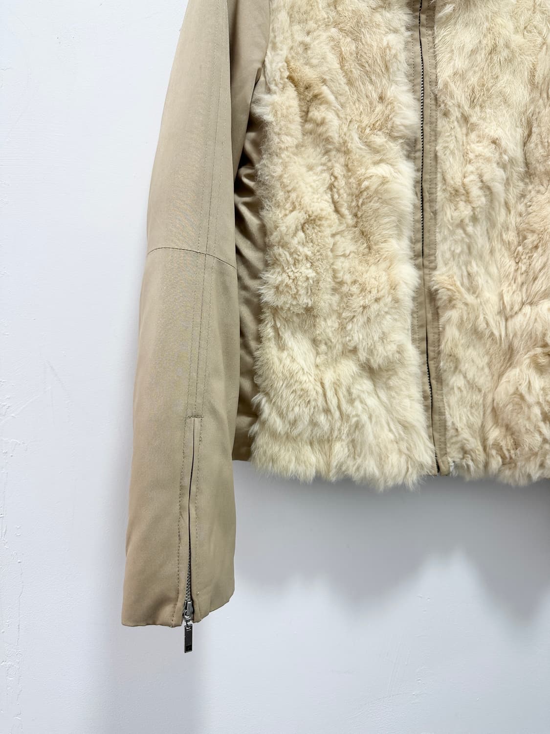 Piece Montée rabbit fur jacket 상품이미지5