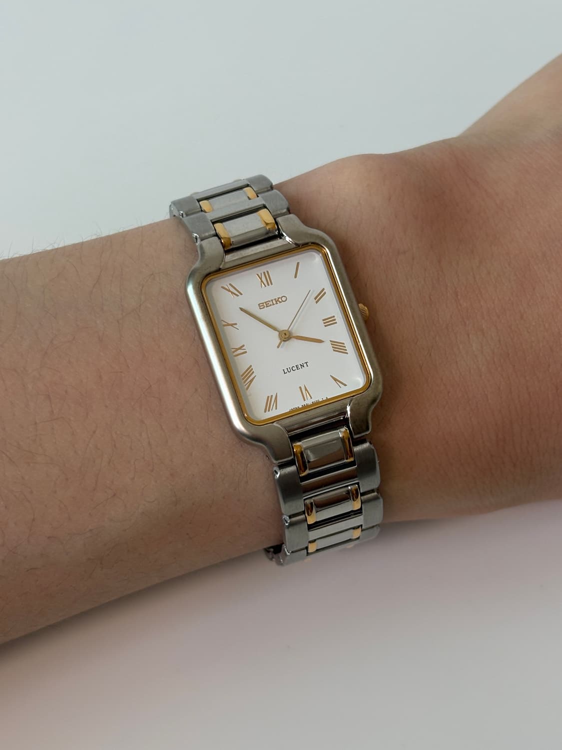 1990s Lucent Roman Index Square Quartz 상품이미지1