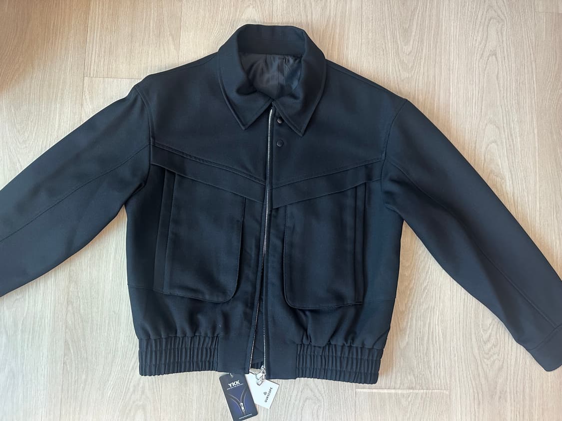 아워스코프 비건 포켓 블루종 2사이즈 새상품 상품이미지1