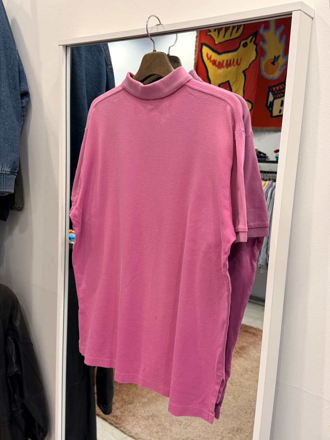 Polo RL 폴로 랄프로렌 pk 반팔 티셔츠 (Pink) 상품이미지5