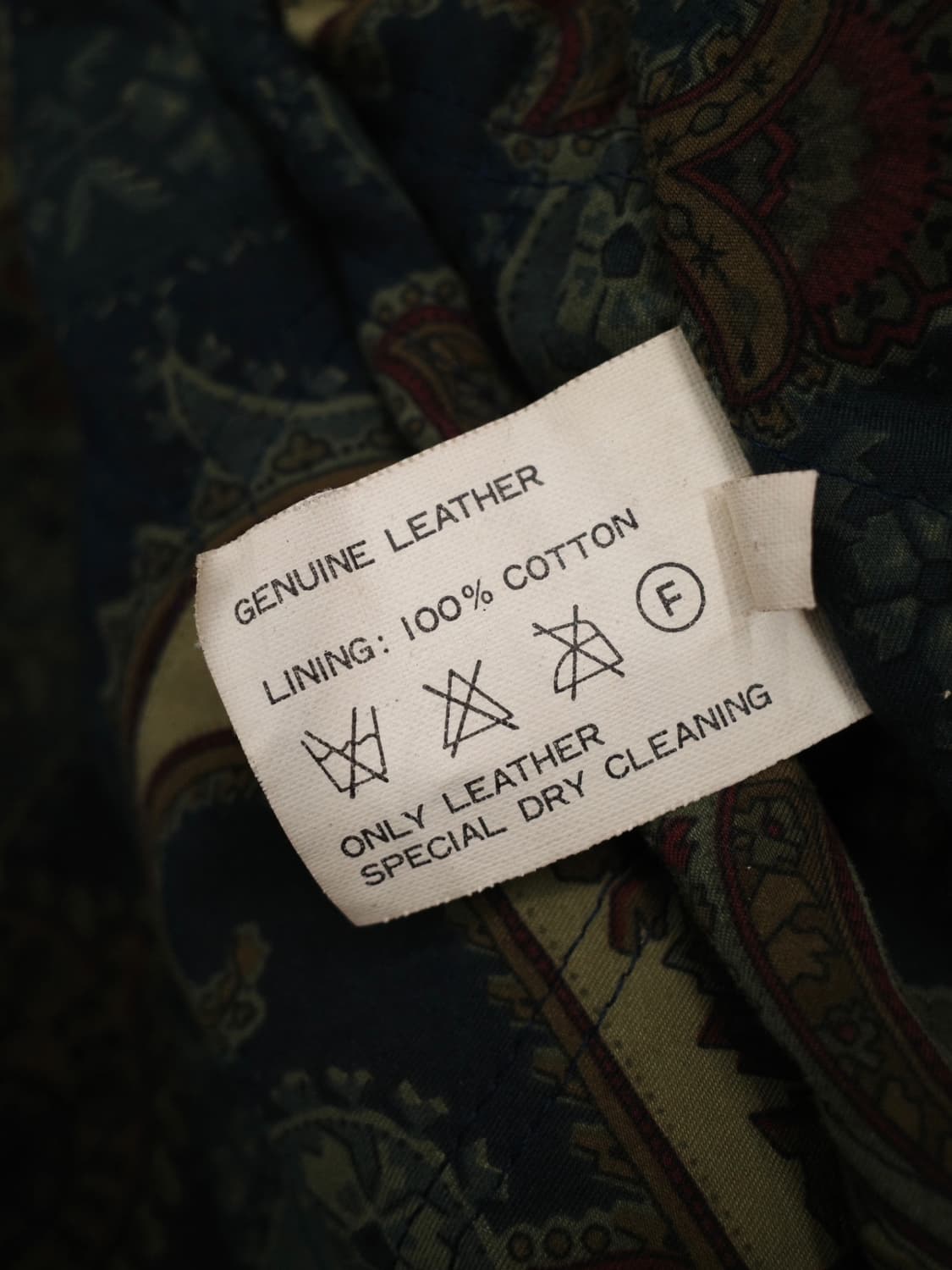 80‘s 휴고 보스 레더 봄버 자켓 상품이미지8