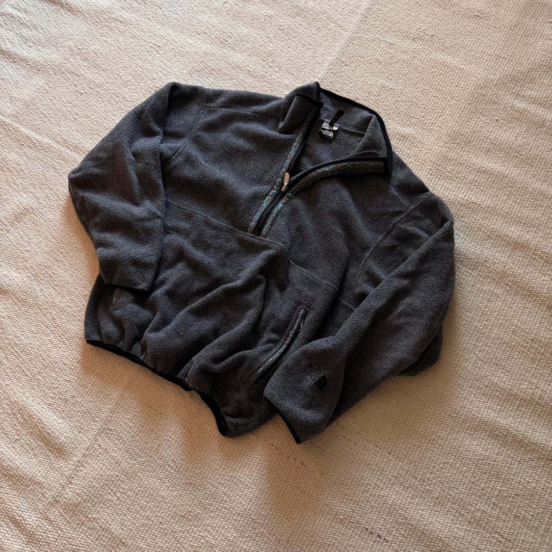 빈티지 90년대 노스페이스 하프집 플리스 상품이미지1