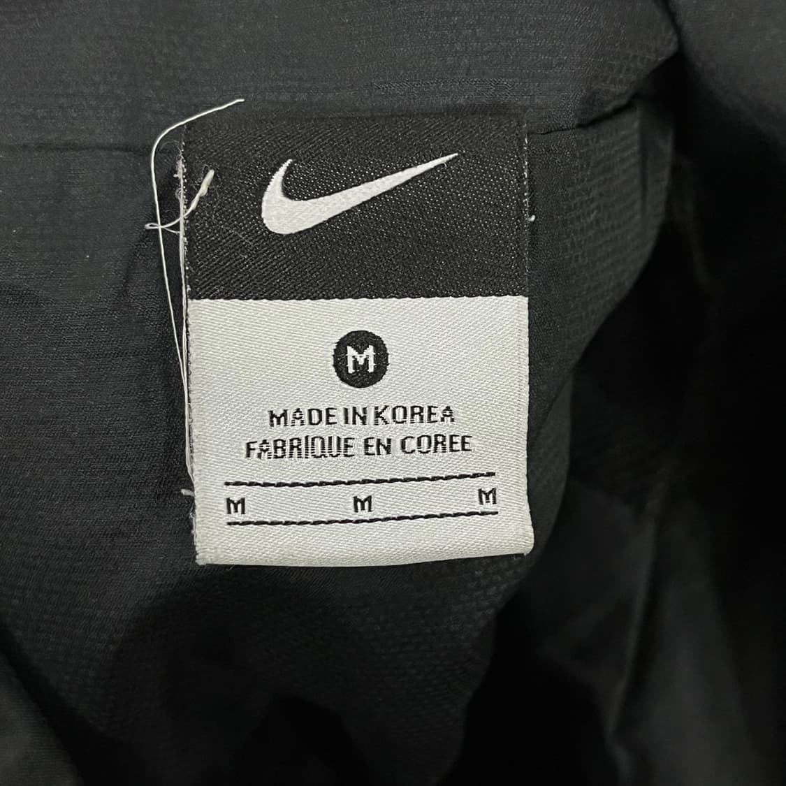 [정품/M] 나이키 블랙 블루 바람막이 자켓 b13 상품이미지5