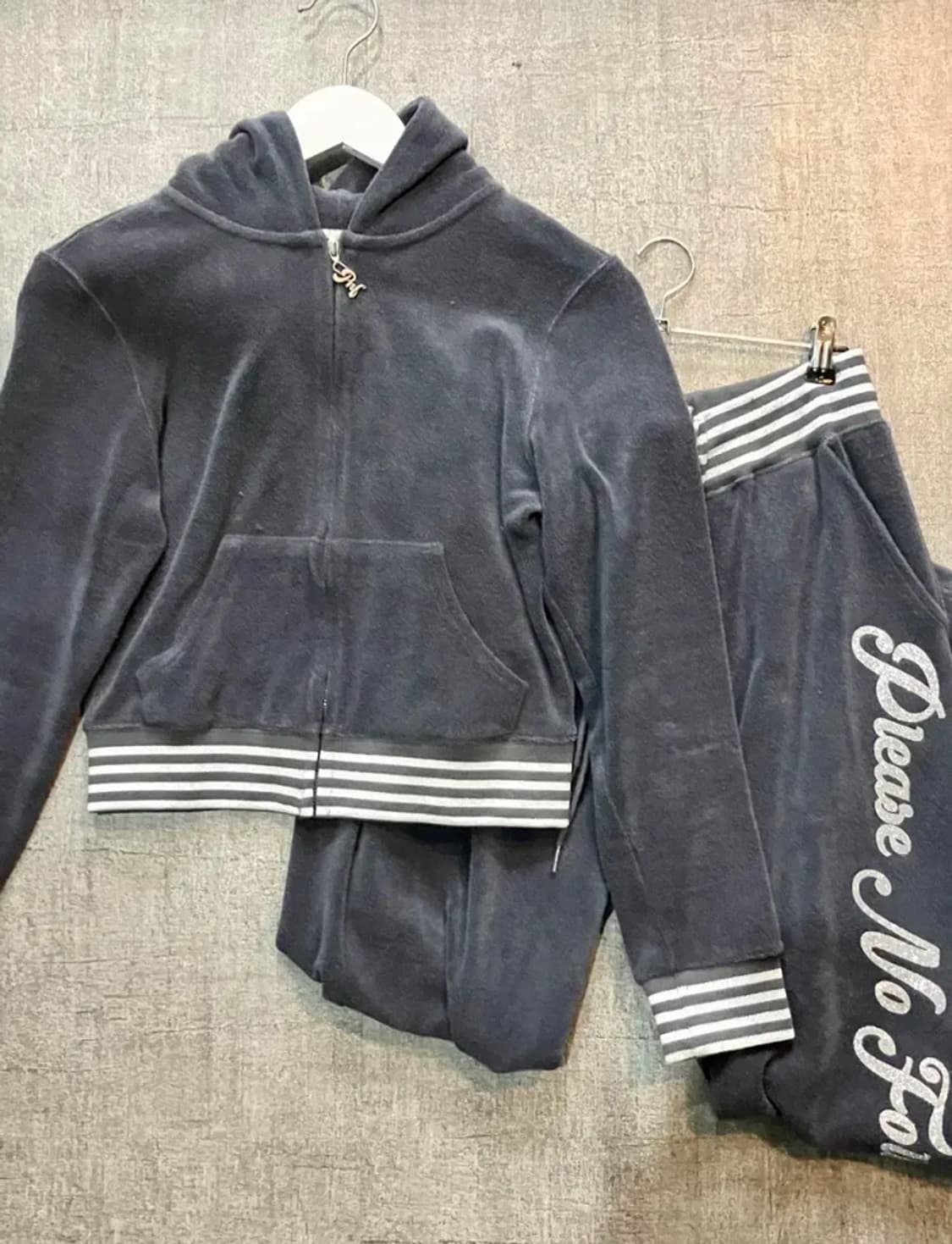 페일제이드 핀터깔y2k 레터링 트레이닝복세트 상품이미지2