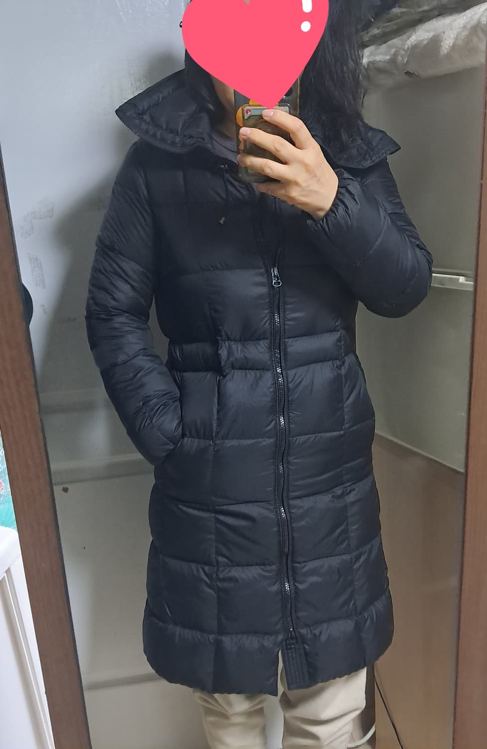 폴로랄프로렌 여성 다운 롱패딩 XS 블랙(44~55) 상품이미지10