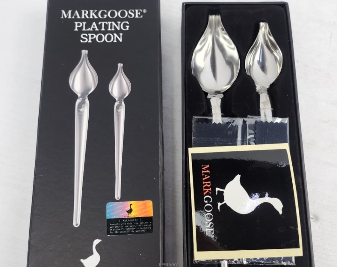 PARKGOOSE PLATING SPOON(정품)드로링스푼 코리아푸드 흑 상품이미지3