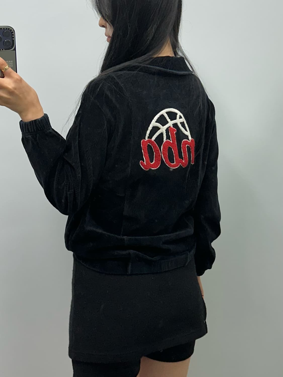 NBA 블랙 코듀로이 트랙탑 상품이미지2