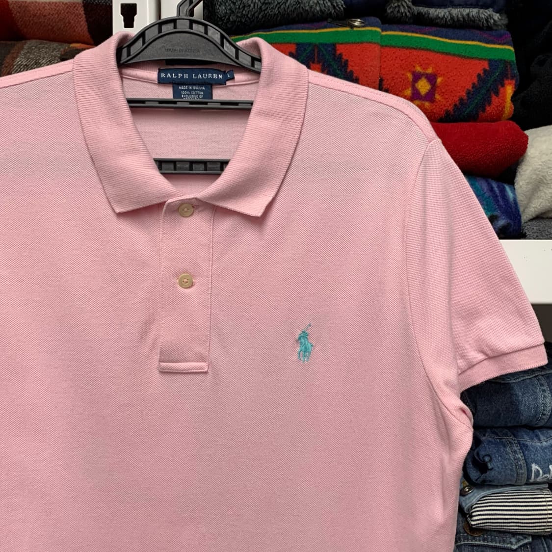 [Women's L] 랄프로렌 스키니 폴로 PK 티셔츠 상품이미지1
